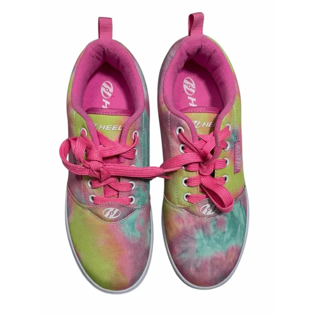 Heelys Rainbow Tie Die Sneakers Colorful Women’s Size 7 Youth 6